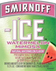 Smirnoff Ice Watermelon Mimosa