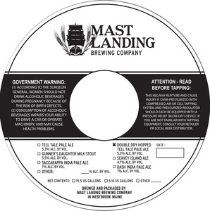 Double Dry Hopped Tell Tale Pale Ale 