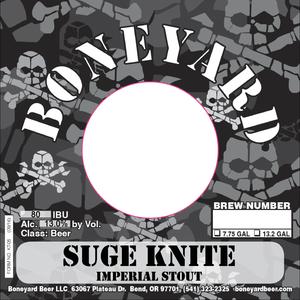 Suge Knite Imperial Stout March 2017