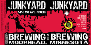 Junkyard Brewing Company Peachy Keen March 2017