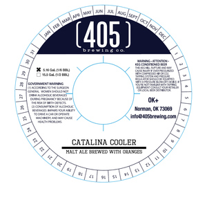 (405) Brewing Co. Catalina Cooler March 2017