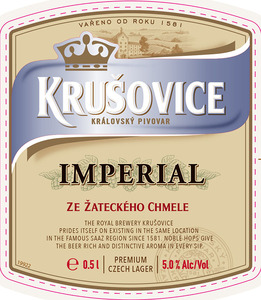 Krusovice Imperial 