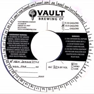 Vault Brewing Company March 2017