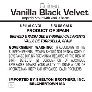 Guineu Vanilla Black Velvet