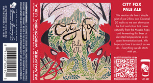 City Fox Pale Ale March 2017