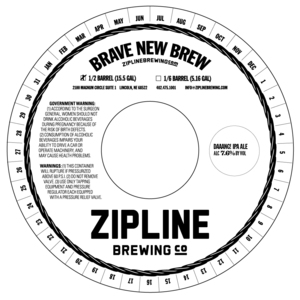 Zipline Brewing Co. Daaang! IPA March 2017