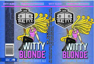 Witty Blonde Dry-hopped White Ale March 2017
