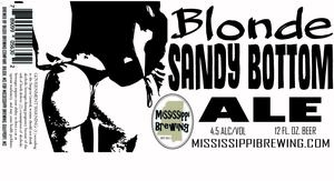 Mississippi Brewing Company Blonde Sandy Bottom Ale