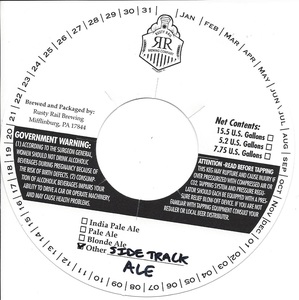 Side Track Ale March 2017