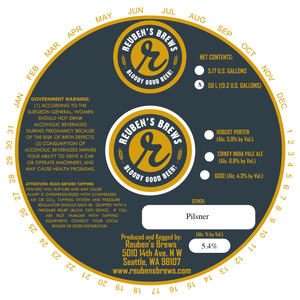 Reuben's Brews March 2017