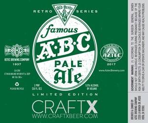 Aztec Brewing Company Retro Series Abc Pale Ale March 2017