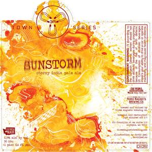 Three Magnets Brewing Co. Sunstorm Stormy India Pale Ale March 2017