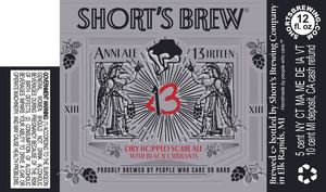 Short's Brew Anni Ale 13irteen March 2017
