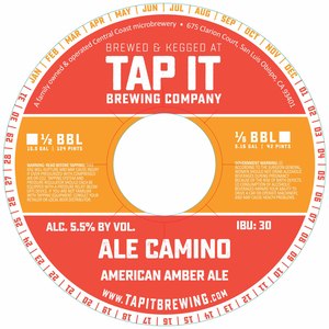 Tap It Brewing Company Ale Camino