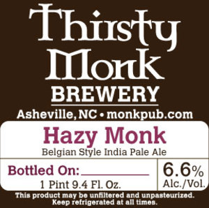 Thirsty Monk Hazy Monk