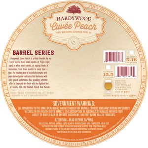 Hardywood Cuvee Peach