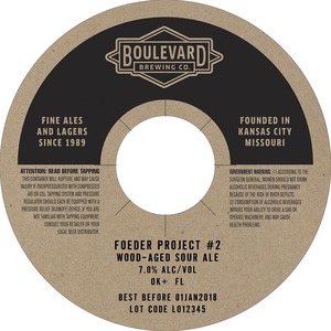 Boulevard Foeder Project #2