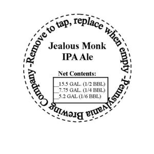 Jealous Monk Ipa March 2017