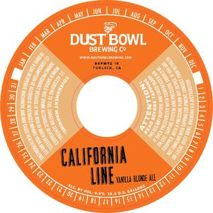 California Line Vanilla Blonde Ale March 2017