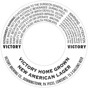 Victory Home Grown New American Lager