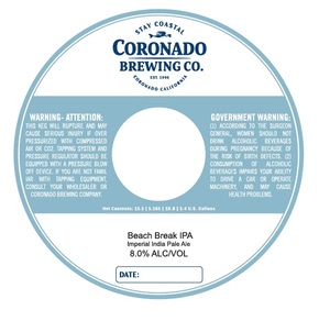 Coronado Brewing Company Beach Break IPA