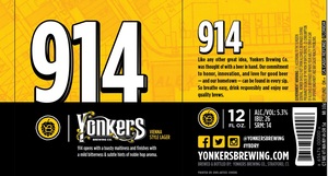 Yonkers Brewing Co 914 March 2017