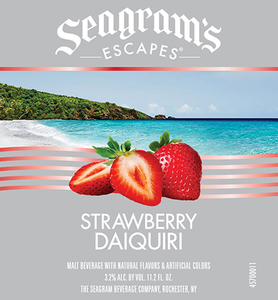 Seagram's Escapes Strawberry Daiquiri March 2017