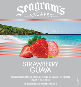 Seagram's Escapes Strawberry Guava March 2017