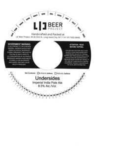 Lic Beer Project Undersides March 2017