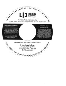 Lic Beer Project Undersides