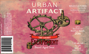 Urban Artifact Tart Cherry Escapement March 2017