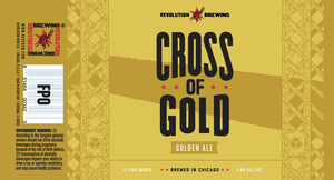 Revolution Brewing Cross Of Gold