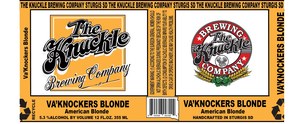 Va'knockers Blonde American Blonde Ale March 2017