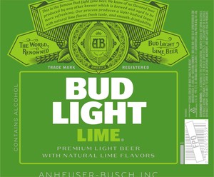 Bud Light Lime Lime March 2017