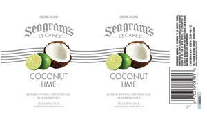 Seagram's Escapes Coconut Lime March 2017