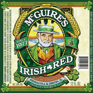 Gulf Coast Brewery Mcguire's Irish Red Ale Irish Style