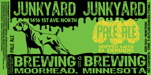 Junkyard Brewing Company Pale Ale March 2017