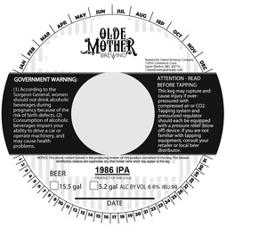 Olde Mother Brewing 1986 IPA