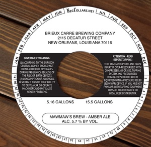 Mawmaw's Brew Amber Ale