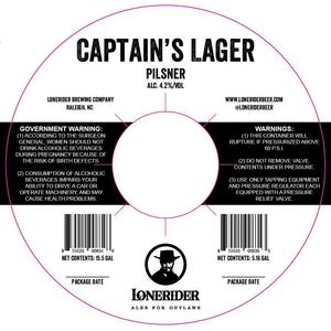 Captain's Lager March 2017