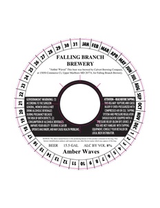 Falling Branch Brewery Amber Waves
