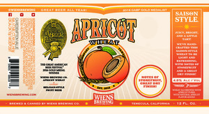 Wiens Brewing Company Apricot Wheat March 2017