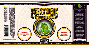Wiens Brewing Company Fortune Teller Mosaic March 2017