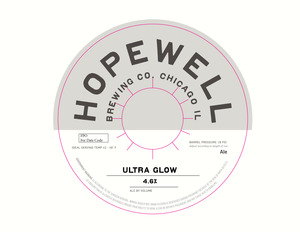 Hopewell Brewing Co Ultra Glow April 2017