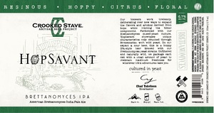 Crooked Stave Artisan Beer Project Hopsavant