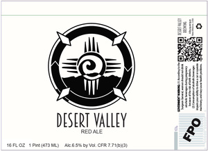 Desert Valley Brewing Red Ale