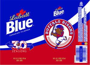 Labatt Blue Buffalo Bisons March 2017