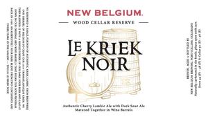 New Belgium Brewing Le Kriek Noir