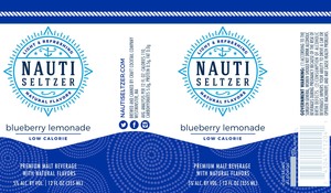 Nauti Seltzer Blueberry Lemonade