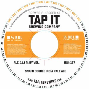 Tap It Brewing Company S.n.a.f.u.